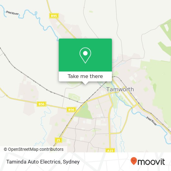 Taminda Auto Electrics map