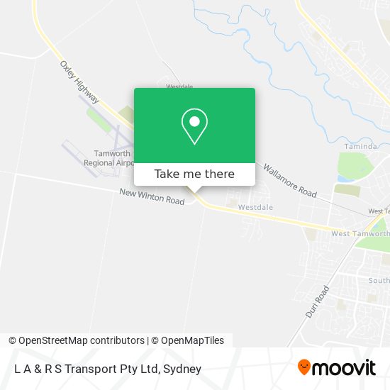 L A & R S Transport Pty Ltd map
