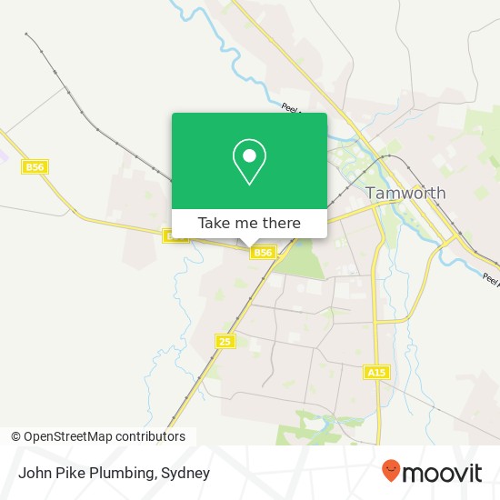 John Pike Plumbing map