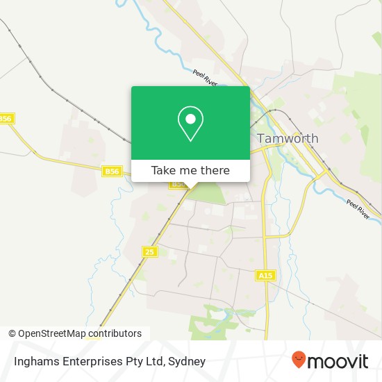 Inghams Enterprises Pty Ltd map