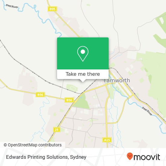 Edwards Printing Solutions map