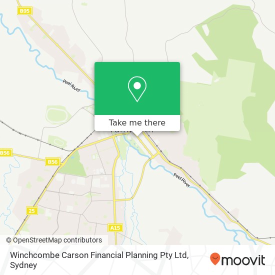 Winchcombe Carson Financial Planning Pty Ltd map