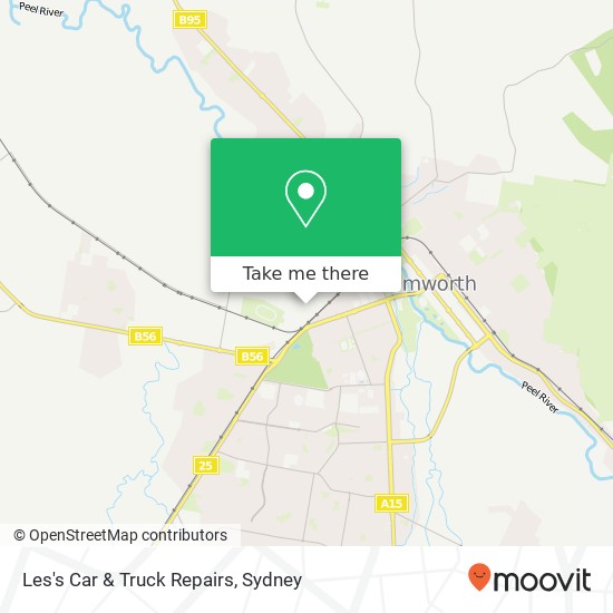 Les's Car & Truck Repairs map