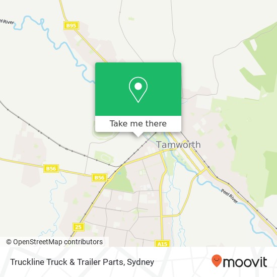 Mapa Truckline Truck & Trailer Parts