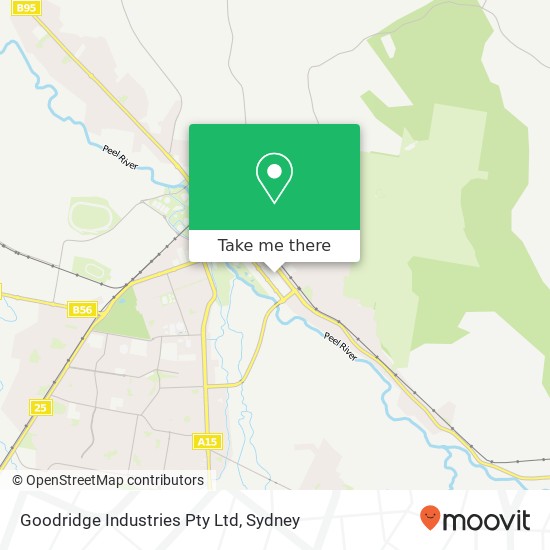 Goodridge Industries Pty Ltd map