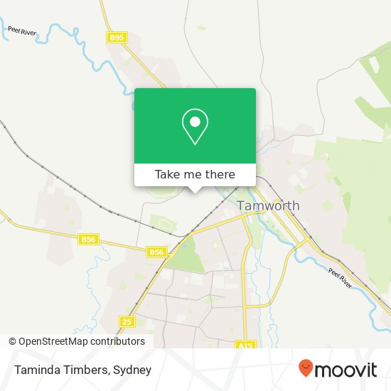 Taminda Timbers map