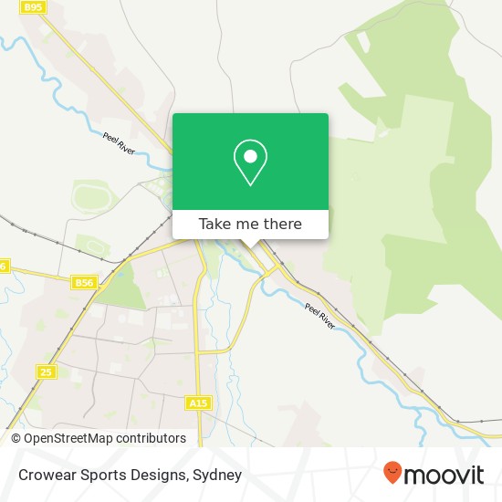 Crowear Sports Designs map