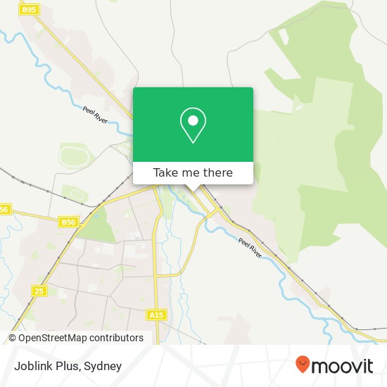 Joblink Plus map