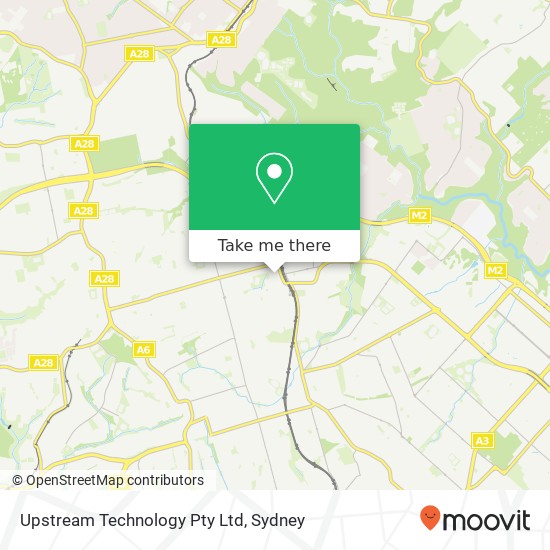 Upstream Technology Pty Ltd map