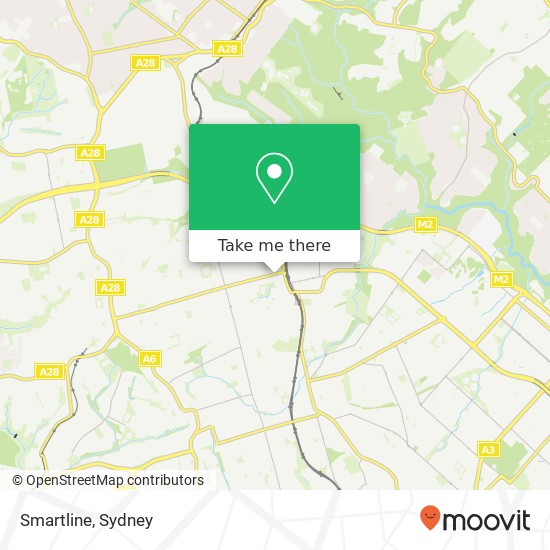 Mapa Smartline