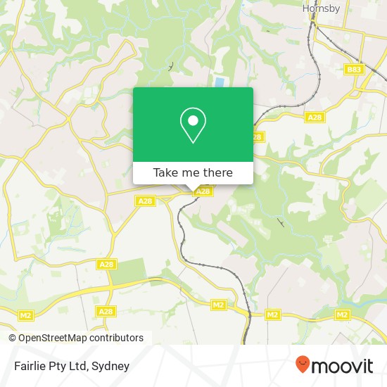 Fairlie Pty Ltd map