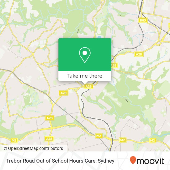 Trebor Road Out of School Hours Care map