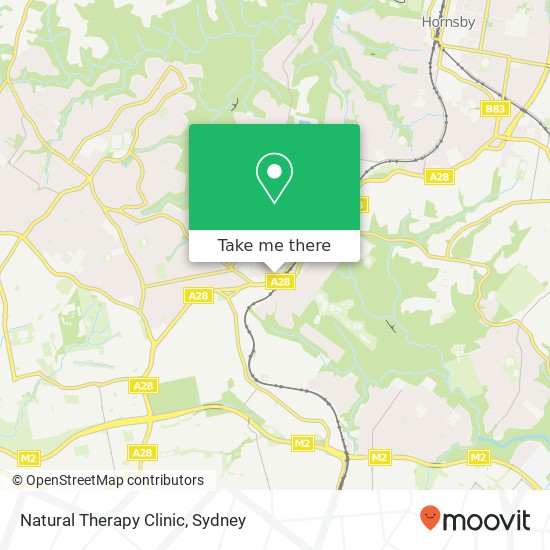 Natural Therapy Clinic map