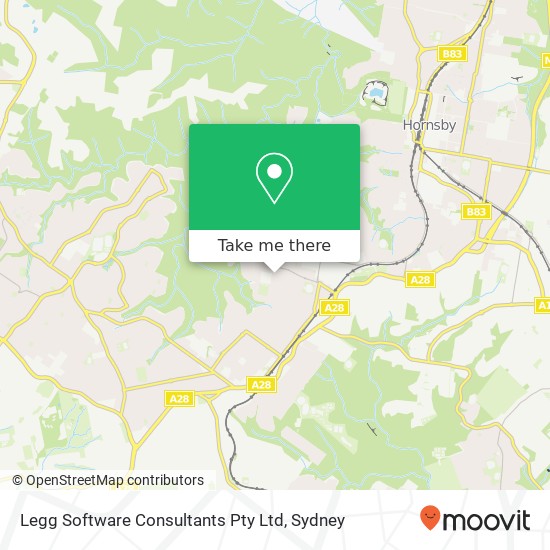 Legg Software Consultants Pty Ltd map