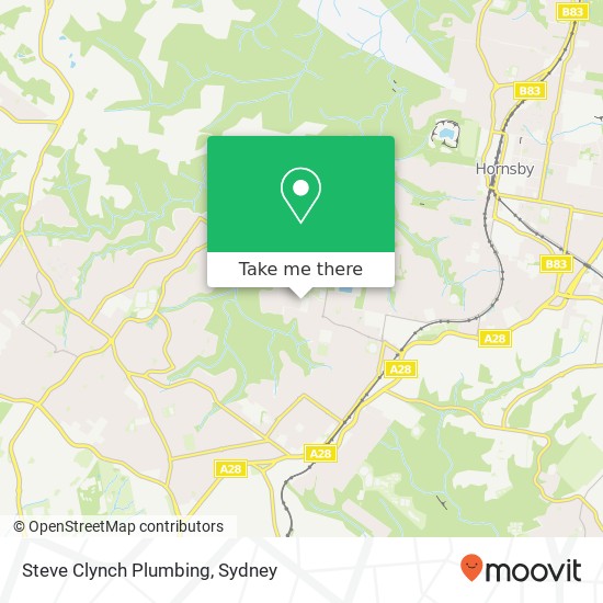 Steve Clynch Plumbing map