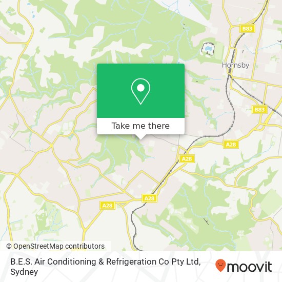 B.E.S. Air Conditioning & Refrigeration Co Pty Ltd map