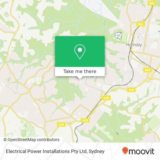 Electrical Power Installations Pty Ltd map