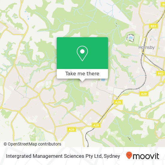 Intergrated Management Sciences Pty Ltd map