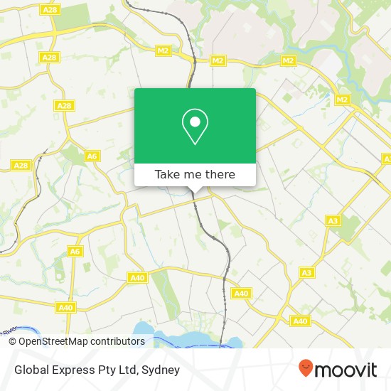 Global Express Pty Ltd map