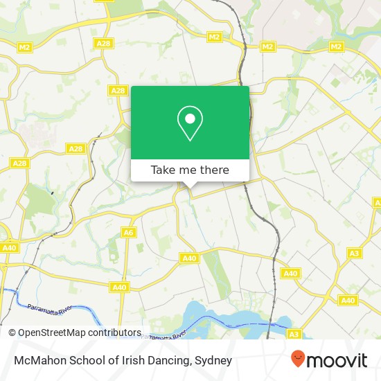 McMahon School of Irish Dancing map