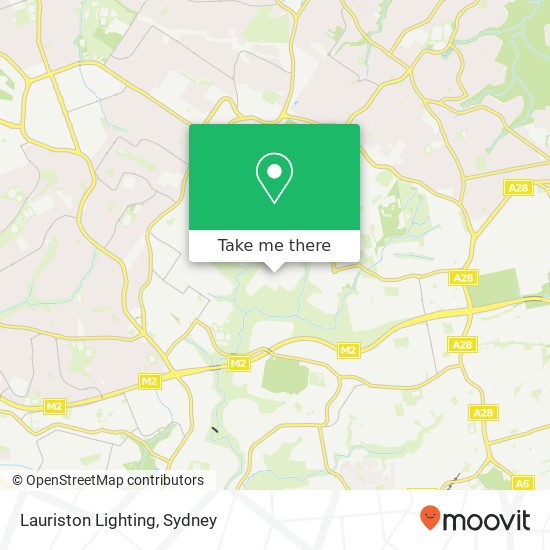 Lauriston Lighting map