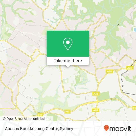 Abacus Bookkeeping Centre map