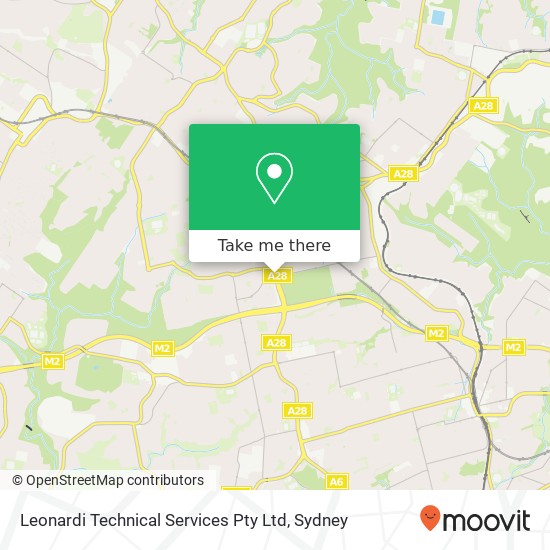 Leonardi Technical Services Pty Ltd map