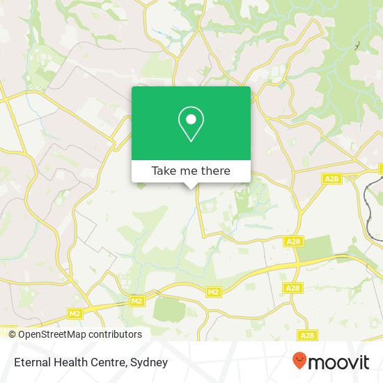 Eternal Health Centre map