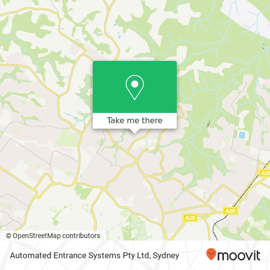 Automated Entrance Systems Pty Ltd map