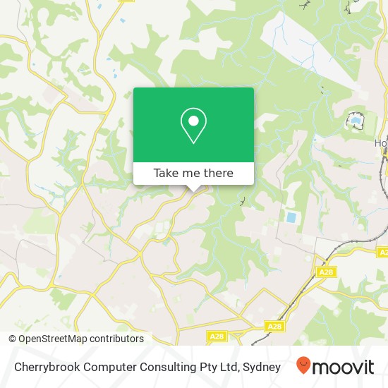 Cherrybrook Computer Consulting Pty Ltd map
