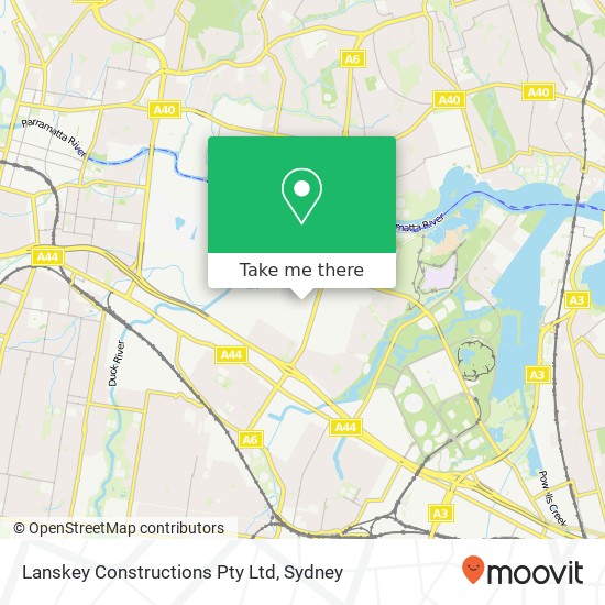 Lanskey Constructions Pty Ltd map