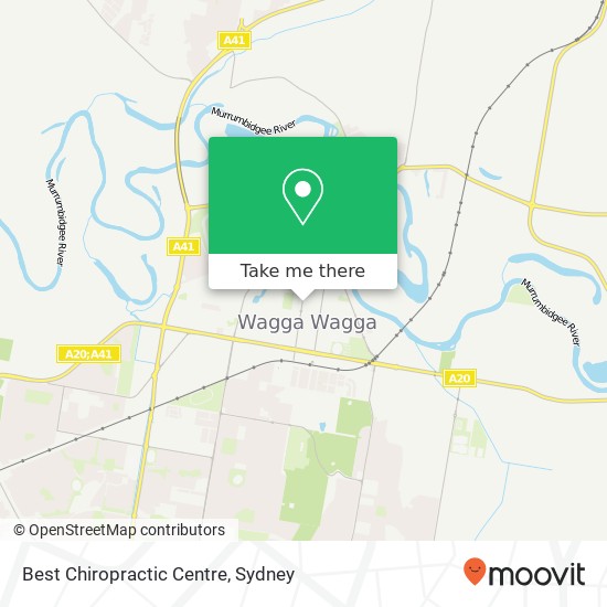 Best Chiropractic Centre map