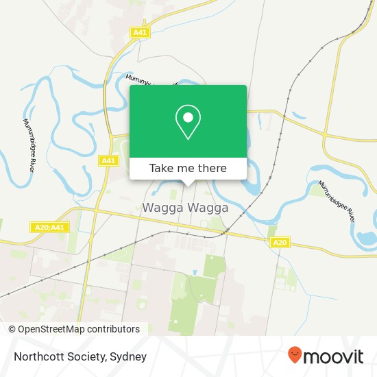 Northcott Society map
