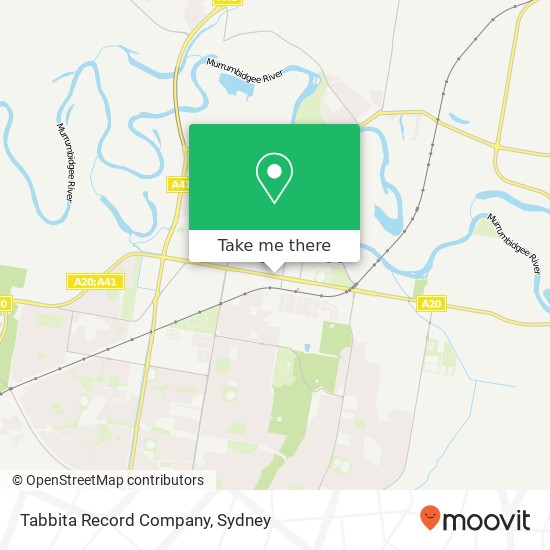 Tabbita Record Company map