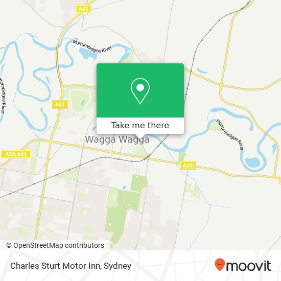 Charles Sturt Motor Inn map