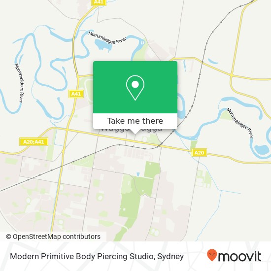 Modern Primitive Body Piercing Studio map