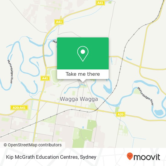 Kip McGrath Education Centres map