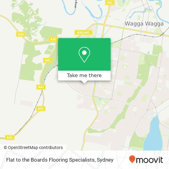 Flat to the Boards Flooring Specialists map