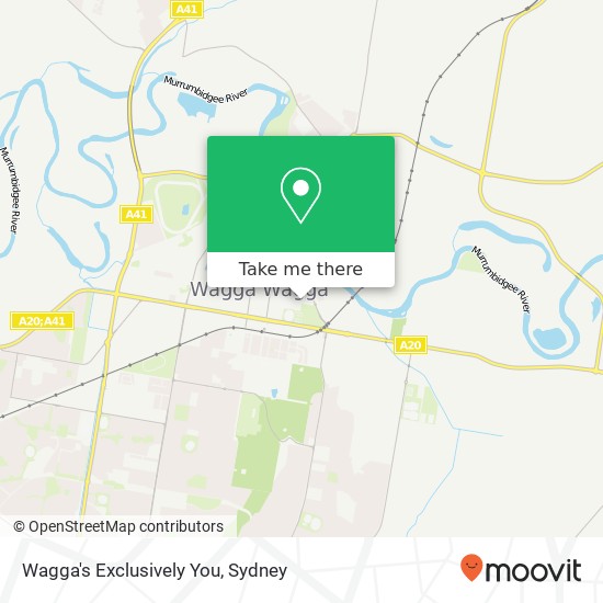 Mapa Wagga's Exclusively You