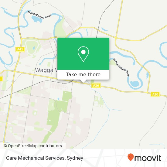 Care Mechanical Services map
