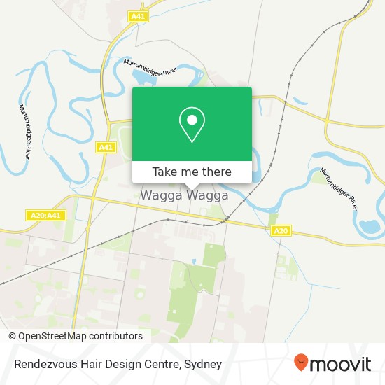 Rendezvous Hair Design Centre map