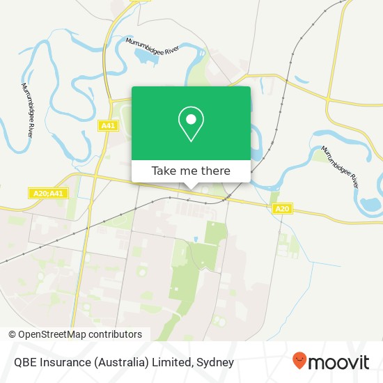 Mapa QBE Insurance (Australia) Limited