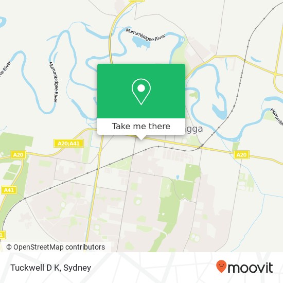 Tuckwell D K map