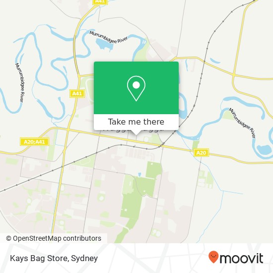 Mapa Kays Bag Store