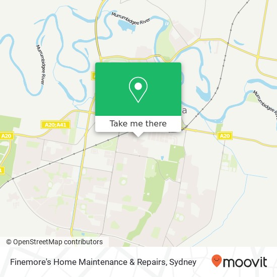 Finemore's Home Maintenance & Repairs map