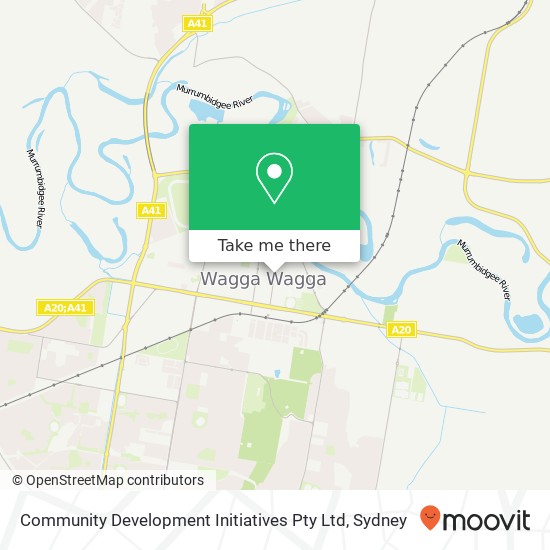 Community Development Initiatives Pty Ltd map