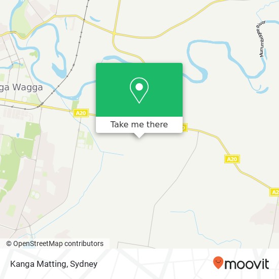 Kanga Matting map