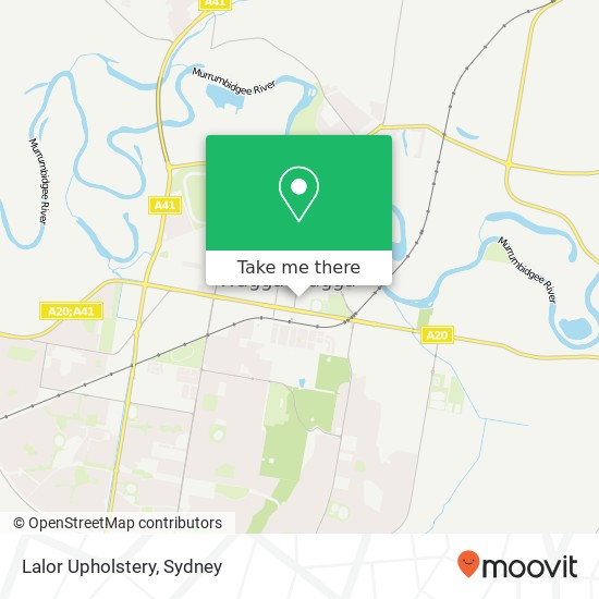 Lalor Upholstery map