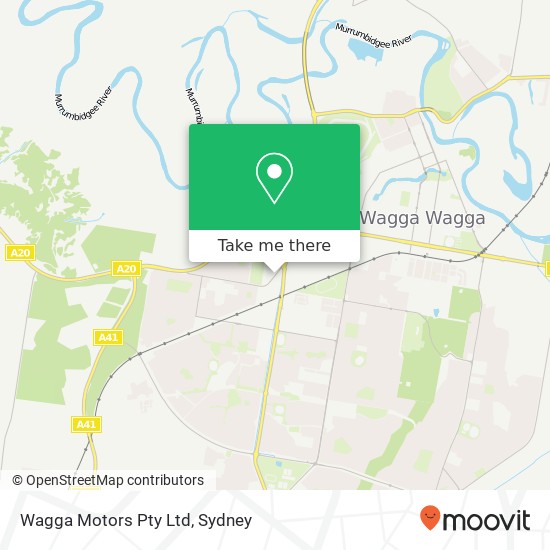 Wagga Motors Pty Ltd map