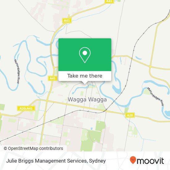 Julie Briggs Management Services map